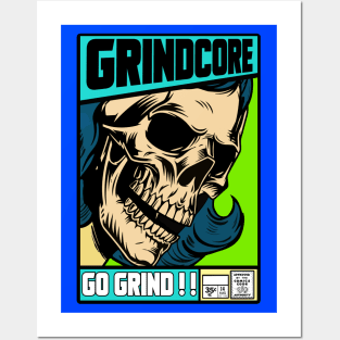 GRINDCORE RETRO Posters and Art